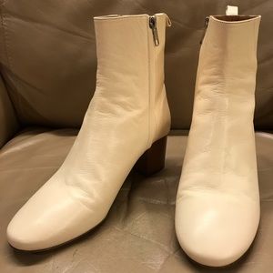 Isabel Marant Deyissa White/Ivory/Cream Ankle Boot